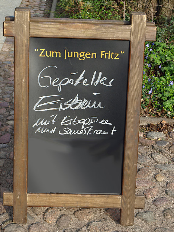 Speisekarte Speisekarte